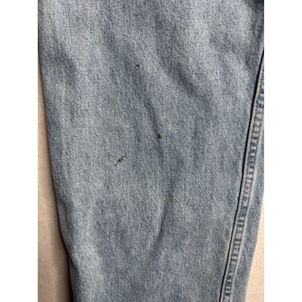 VTG Brittania Jean Co Mens Light Wash Straight Leg Denim Jeans 36x34 1B101MS - Picture 11 of 16